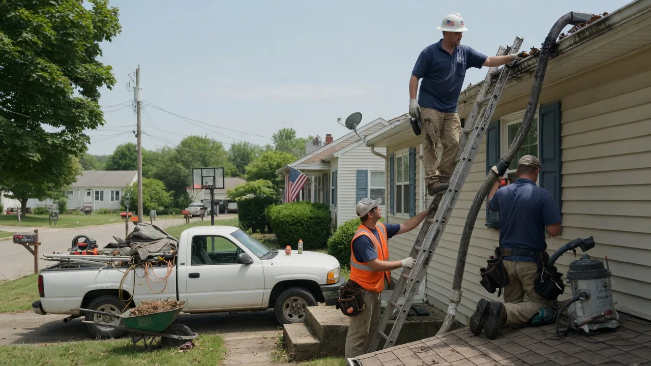 Gutter Installation in Huntington Mills, PA near me